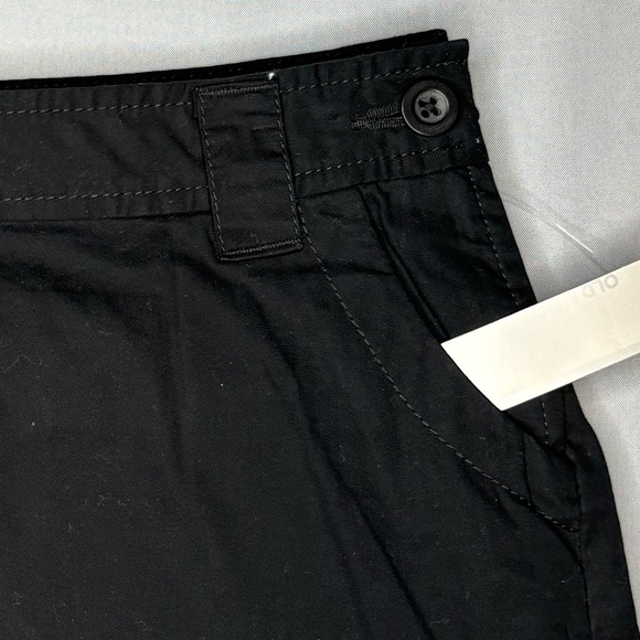 Old Navy Black Chino Mini Skirt Size 2 - Picture 5 of 9